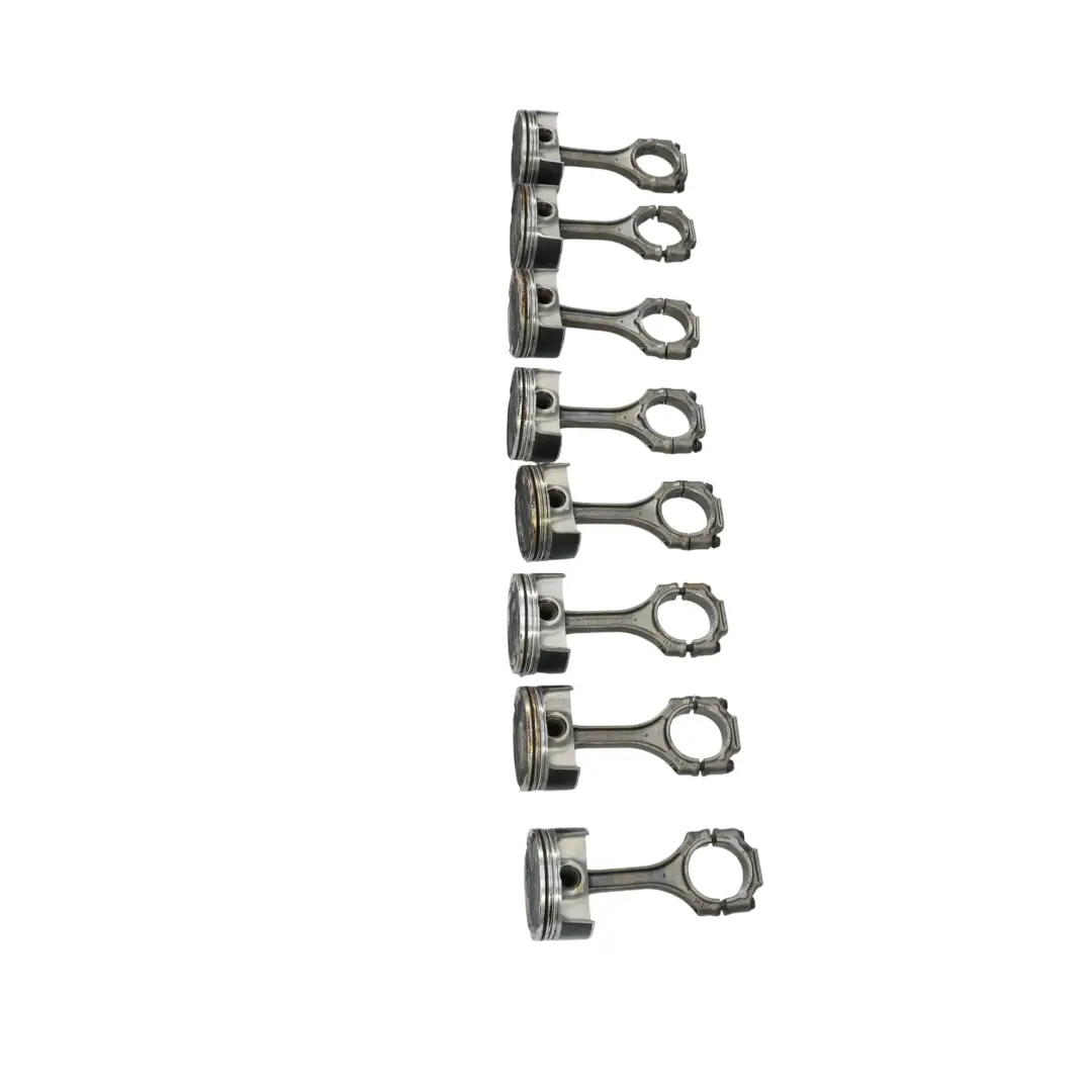 Mercedes C204 C63 AMG Piston Connecting Rod Conrod Set x8 M156 - SKU A1590300217 - Part number A1590300217