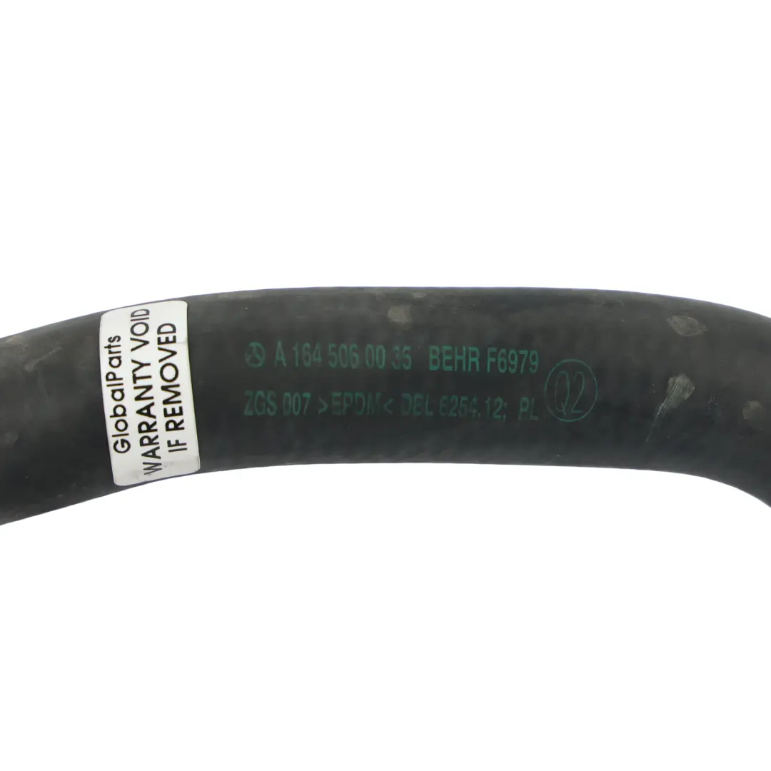 Mercedes X164 Engine Water Hose Tube Line Pipe M272 M273 5.5 Petrol A164506003 - SKU A1645060035 - Part number A1645060035