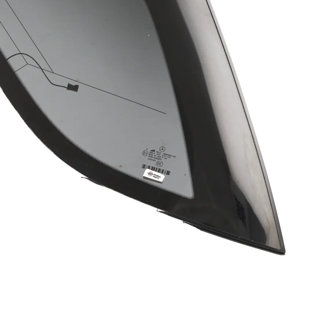 Quarter Side Window Glass Fixed Left N/S AS3 to Mercedes ML W164 Rear with Part number A1646701511 Mercedes ML W164 Rear Quarter Side Window Glass Fixed Left N/S AS3 - SKU A1646701511-1 - Part number A1646701511