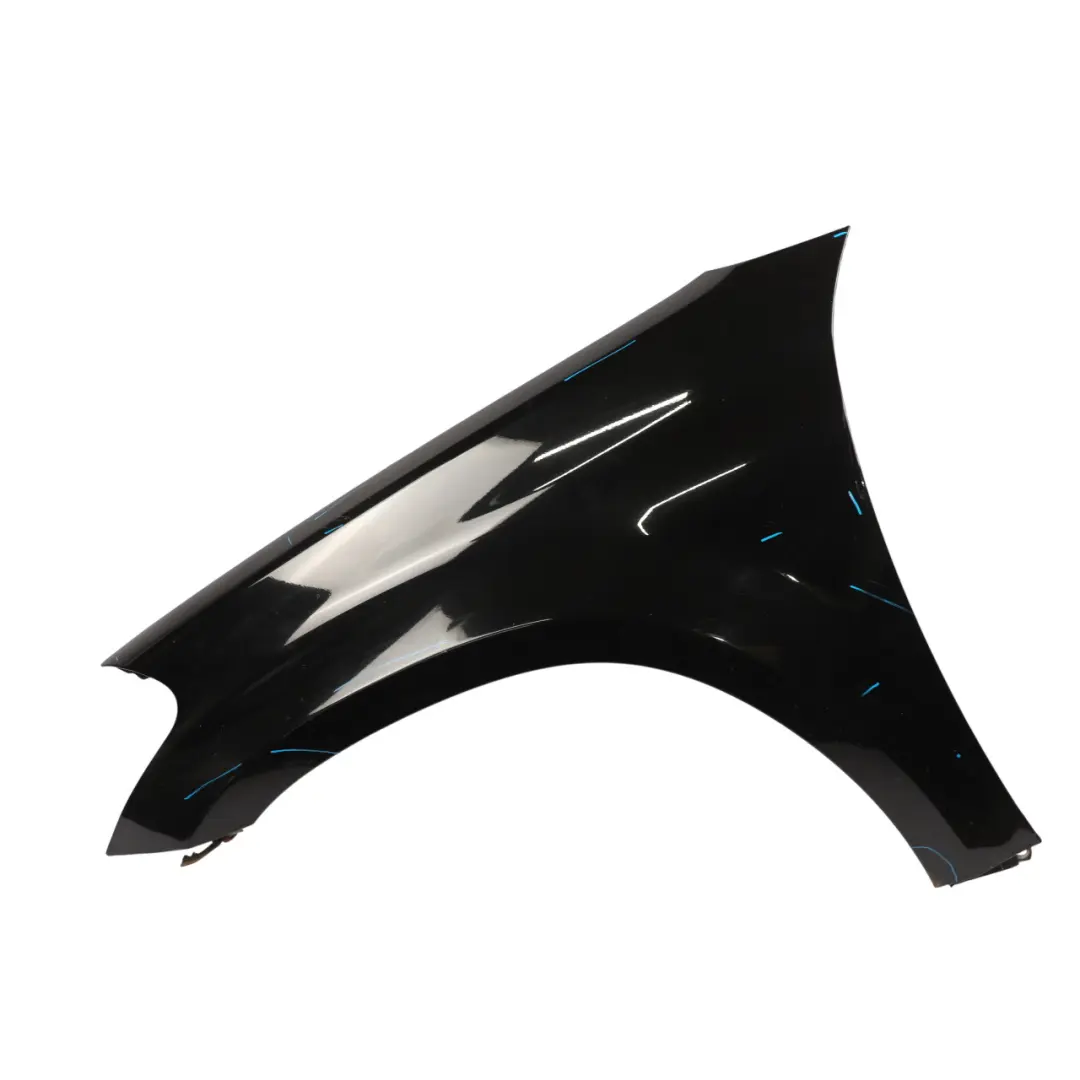 Side Panel Wing Fender Front Left N/S Obsidian Black - 197 to Mercedes GL X164 with Part number A1648800106 Mercedes GL X164 Side Panel Wing Fender Front Left N/S Obsidian Black - 197 - SKU A1648800106-OB - Part number A1648800106