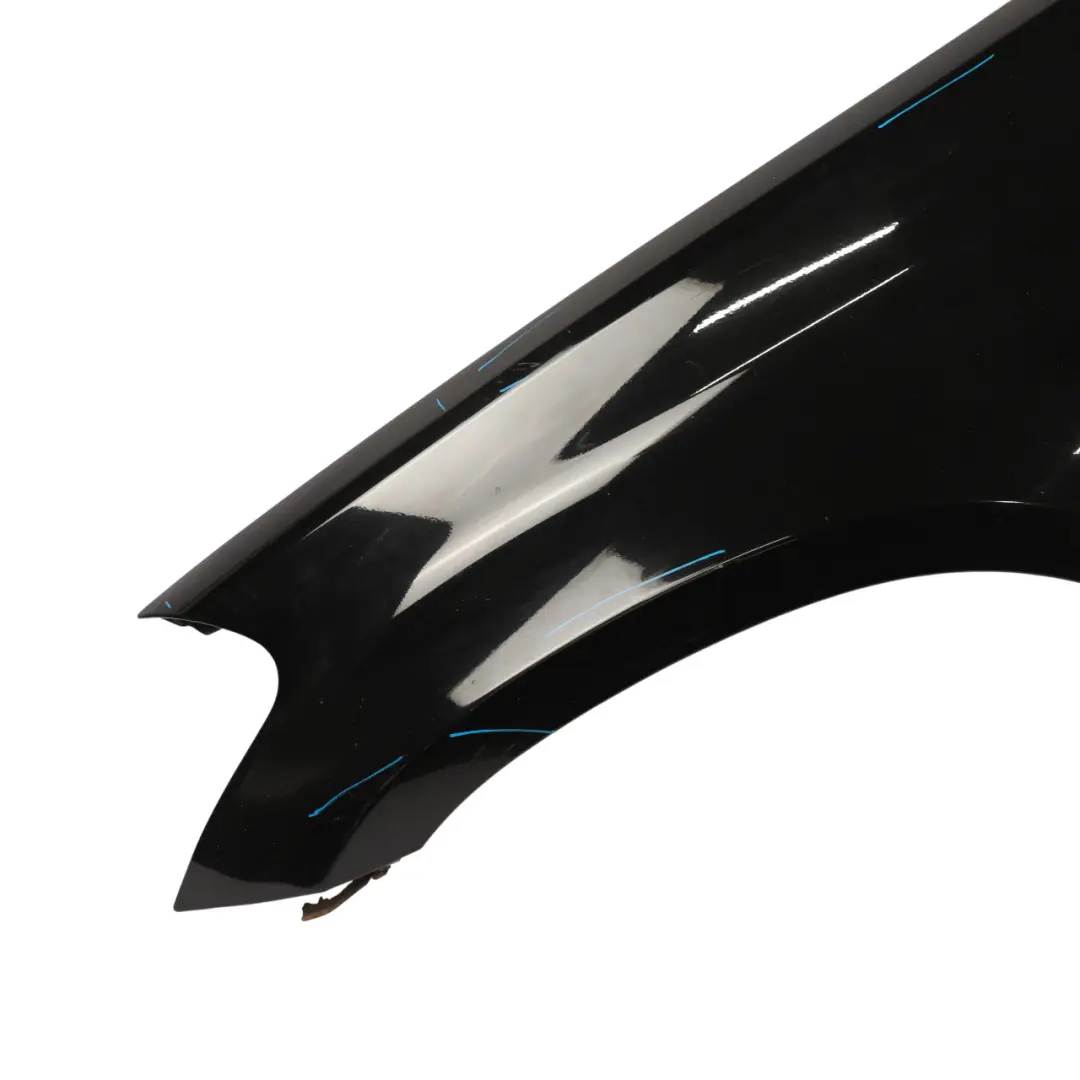 Mercedes GL X164 Side Panel Wing Fender Front Left N/S Obsidian Black - 197 - SKU A1648800106-OB - Part number A1648800106