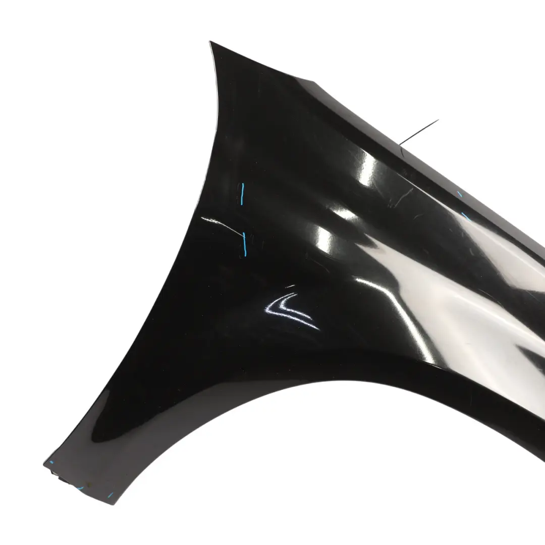 Side Panel Wing Fender Front Right O/S Obsidian Black - 197 to Mercedes GL X164 with Part number A1648800206 Mercedes GL X164 Side Panel Wing Fender Front Right O/S Obsidian Black - 197 - SKU A1648800206-OB - Part number A1648800206