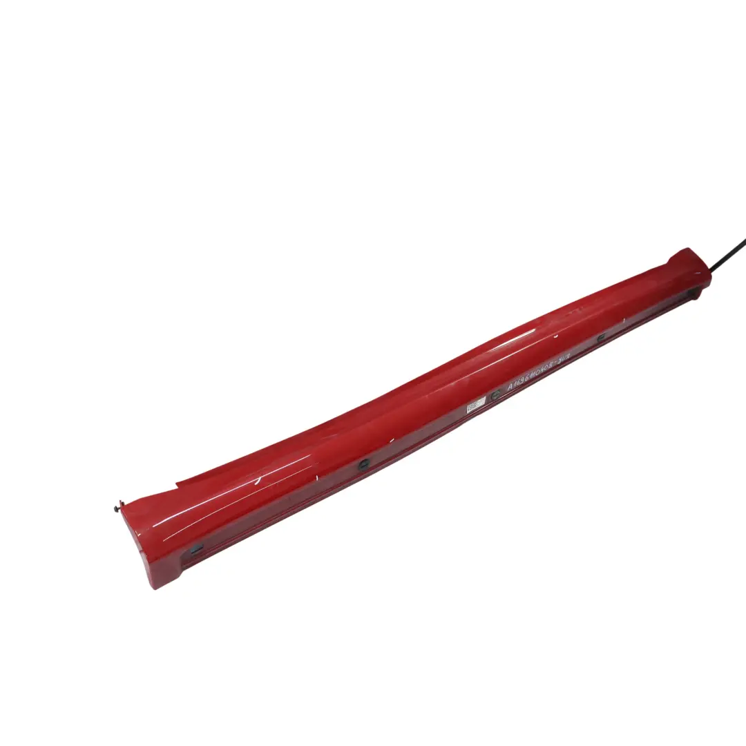 Mercedes A W169 Jupe Bas de Caisse Cache Latéral Droit Rouge Jupiter 589 - SKU A1696110408-JUR - Numéro de pièce A1696110408
