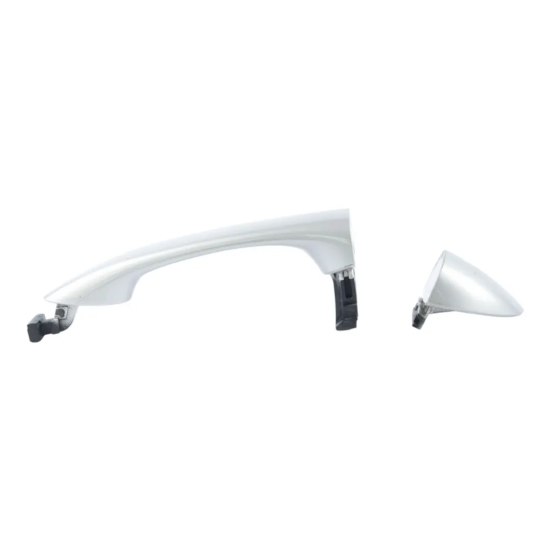 Tirador Puerta Trasera Izquierda Plata Polar Metalizado 761 para Mercedes W169 W245 con número de pieza A1697660501 Mercedes W169 W245 Tirador Puerta Trasera Izquierda Plata Polar Metalizado 761 - SKU A1697660501-PLS - Número de pieza A1697660501