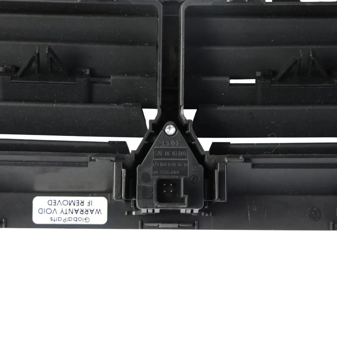 Mercedes W169 W245 Warnblinkschalter Lüftungsgitter Blende - SKU A1698203610-1 - Teilenummer A1698203610