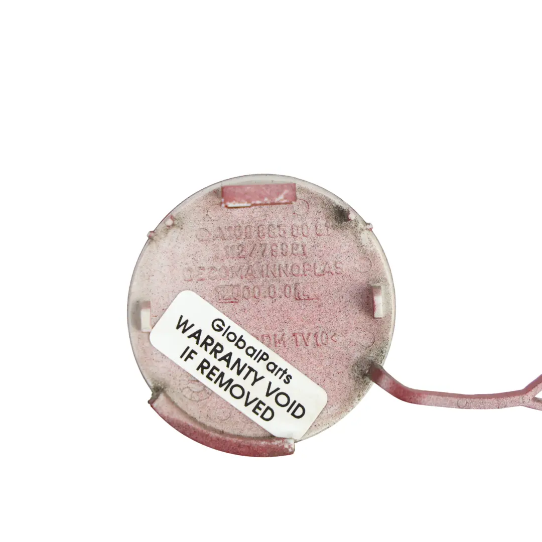 Mercedes W169 Rear Bumper Towing Eye Cover Trim Cap Jupiter Red - 589 - SKU A1698850081-JUR - Part number A1698850081