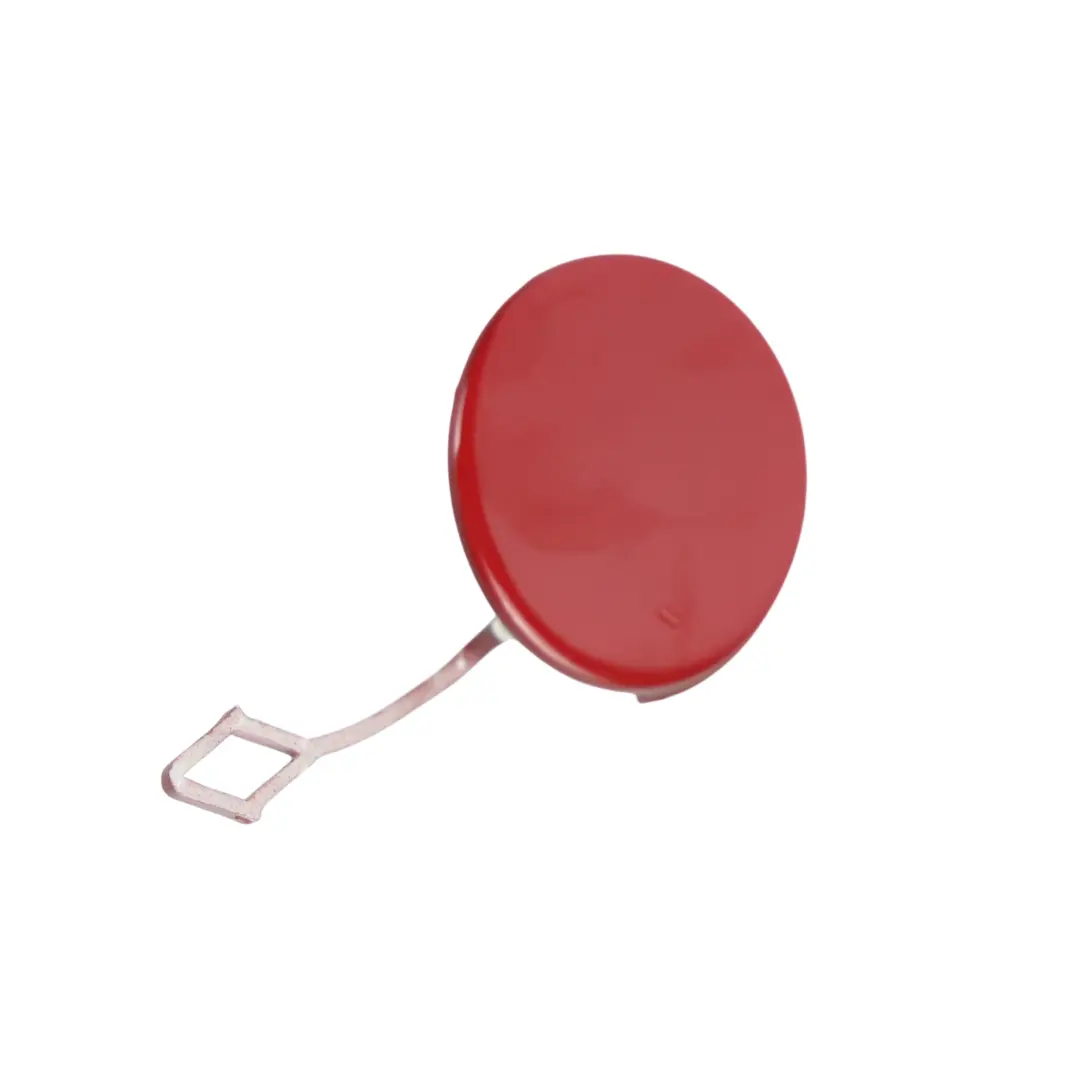 Bumper Towing Eye Cover Trim Cap Jupiter Red - 589 to Mercedes W169 Rear with Part number A1698850081 Mercedes W169 Rear Bumper Towing Eye Cover Trim Cap Jupiter Red - 589 - SKU A1698850081-JUR - Part number A1698850081