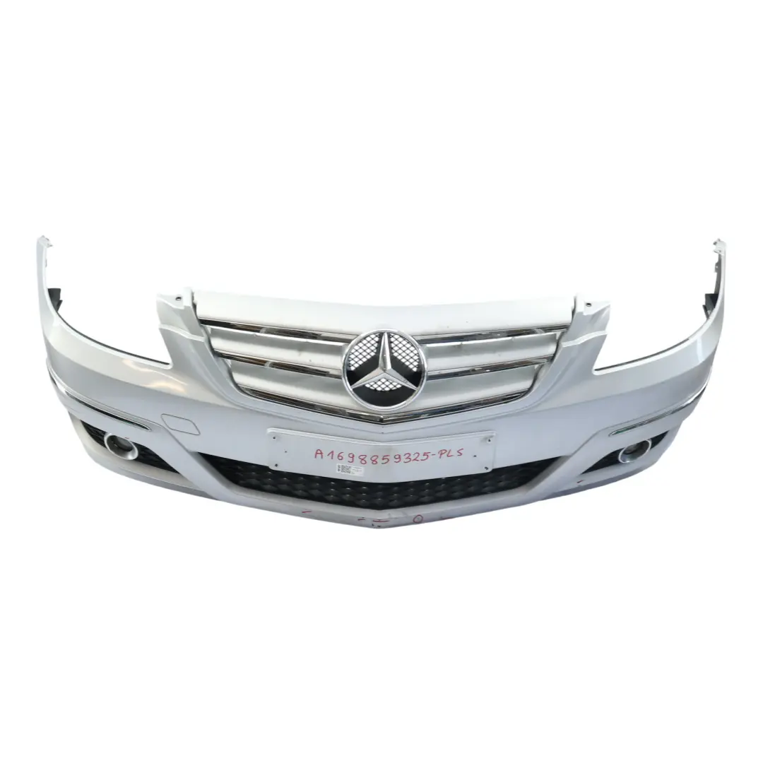 Mercedes W245 Przedni Zderzak Polar Silver Srebrny Metalik - 761 - SKU A1698859325-PLS - Numer Części A1698859325