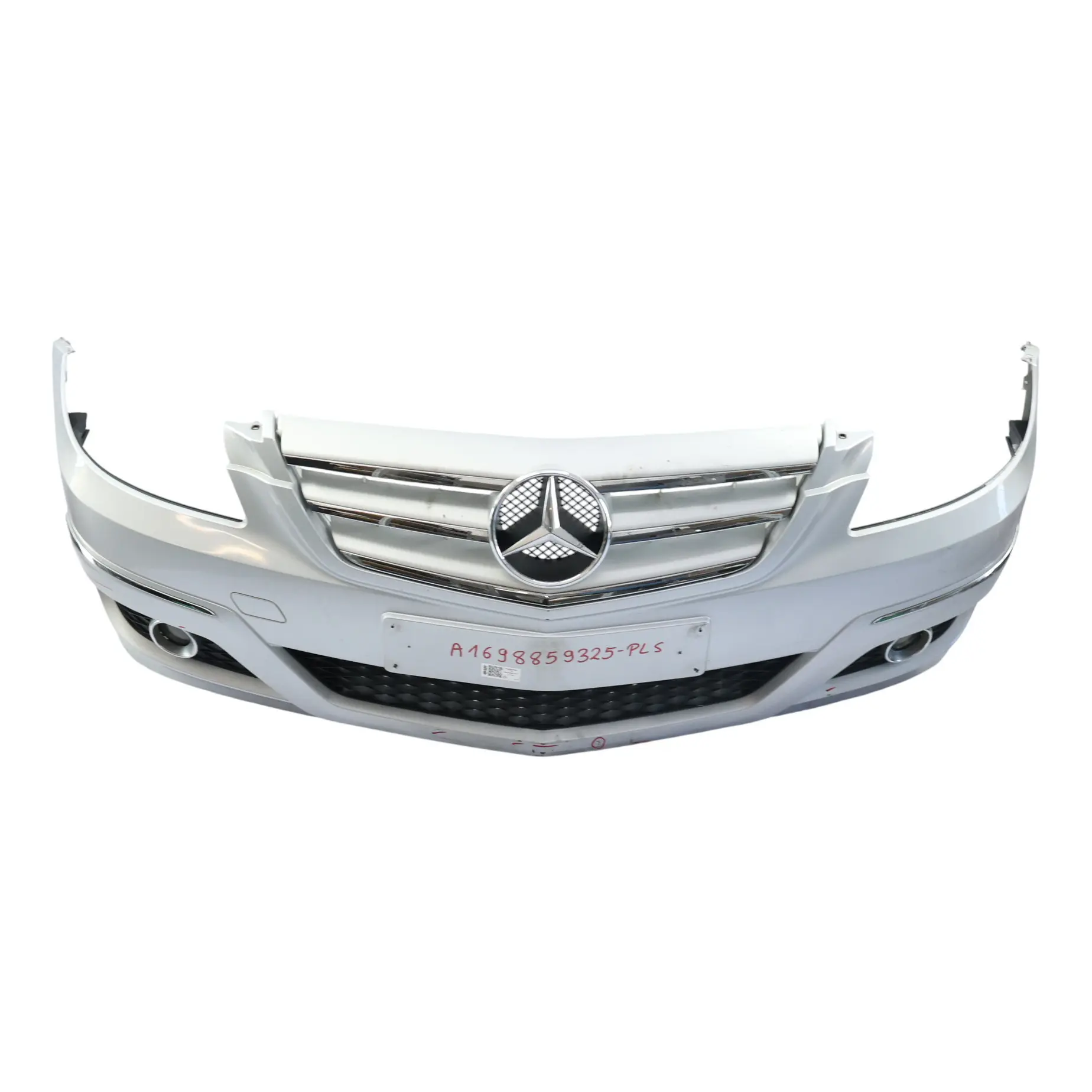 Mercedes W245 Przedni Zderzak Polar Silver Srebrny Metalik - 761