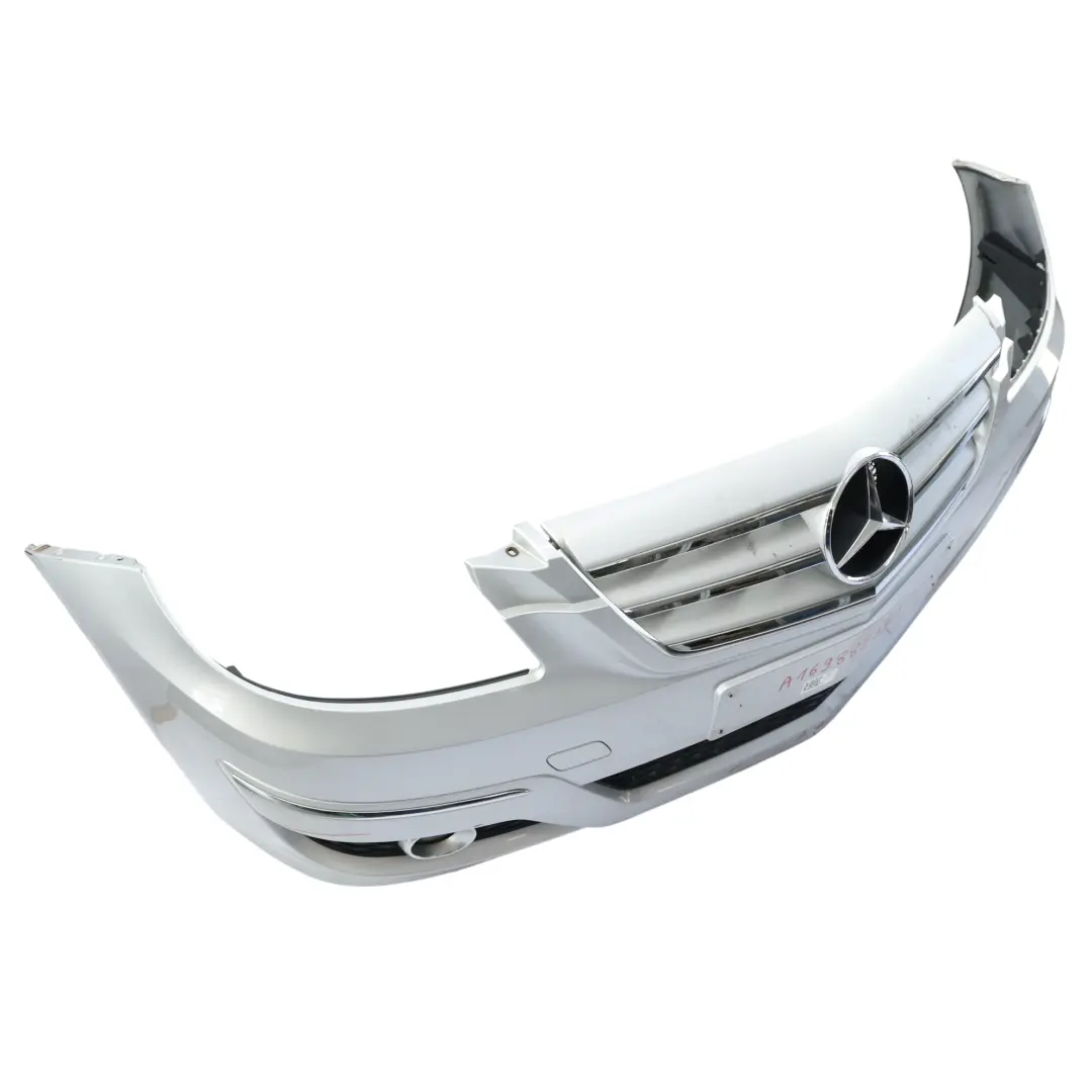 Mercedes W245 Front Bumper Panel Trim Covering Polar Silver Metallic - 761 - SKU A1698859325-PLS - Part number A1698859325
