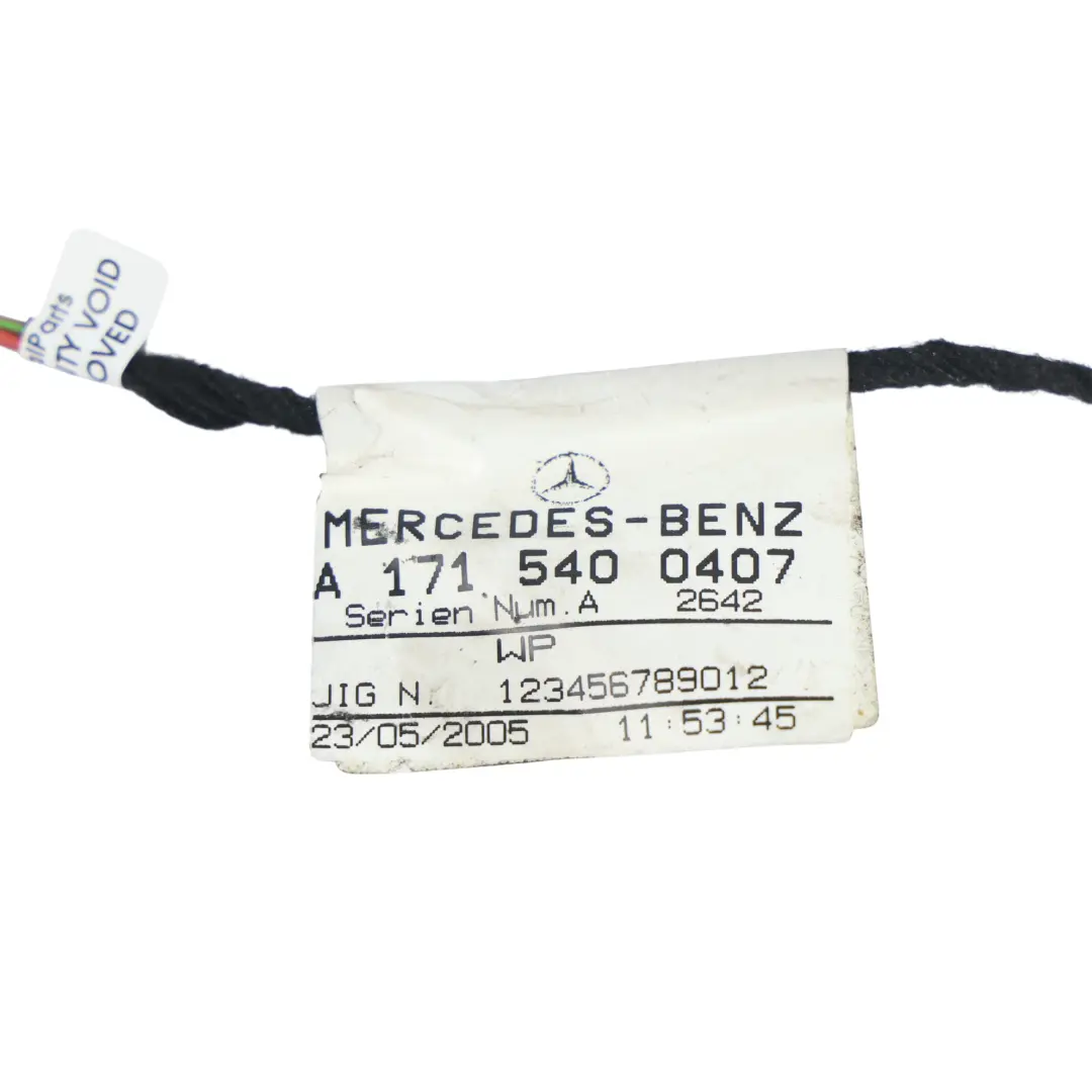 Cablaggio Luce Cortesia Porta per Mercedes R171 con numero di parte A1715400407 Mercedes R171 Cablaggio Luce Cortesia Porta - SKU A1715400407 - Numero di parte A1715400407