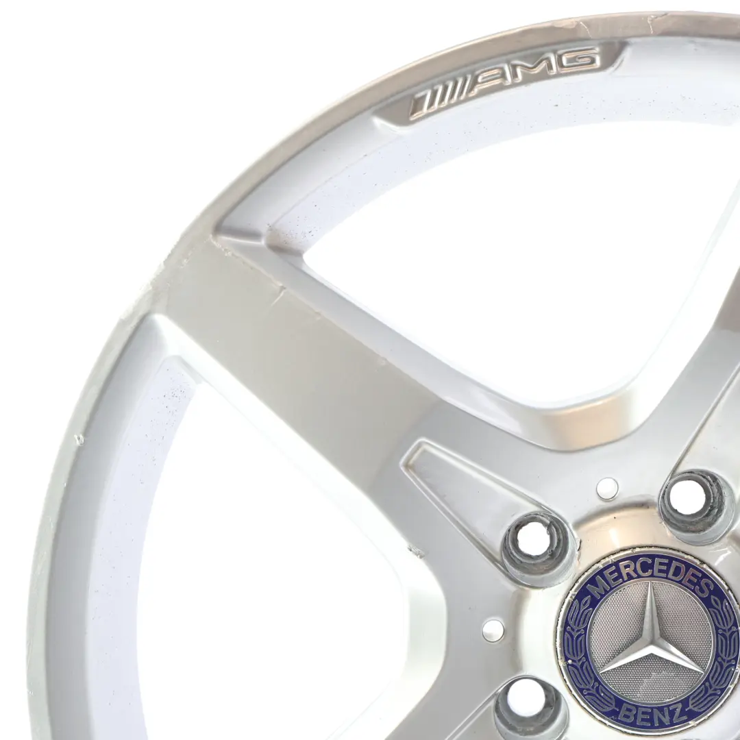 Mercedes SLK R172 AMG Front Silver Alloy Wheel Rim 18" 7,5J ET:42 - SKU A1724012602-1 - Part number A1724012602