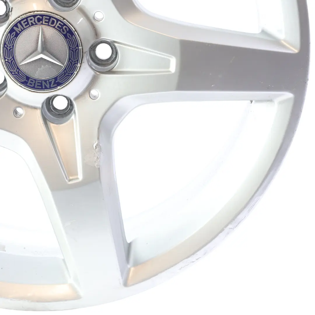 Mercedes SLK R172 AMG Front Silver Alloy Wheel Rim 18" 7,5J ET:42 - SKU A1724012602-1 - Part number A1724012602
