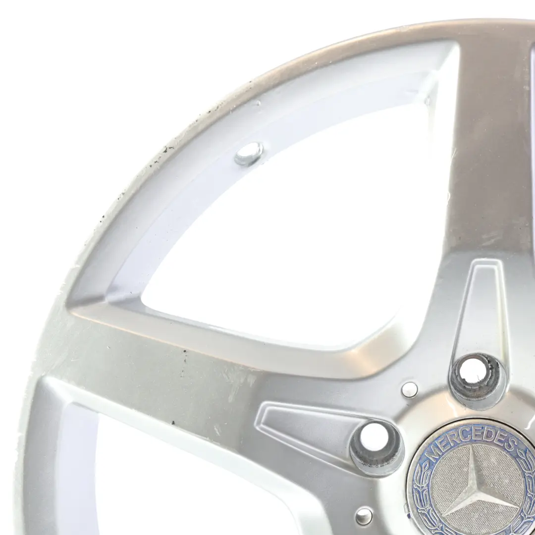 Mercedes SLK R172 AMG Front Silver Alloy Wheel Rim 18" 7,5J ET:42 - SKU A1724012602-3 - Part number A1724012602