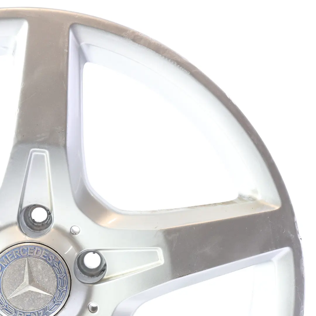 Front Silver Alloy Wheel Rim 18" 7,5J ET:42 to Mercedes SLK R172 AMG with Part number A1724012602 Mercedes SLK R172 AMG Front Silver Alloy Wheel Rim 18" 7,5J ET:42 - SKU A1724012602-3 - Part number A1724012602
