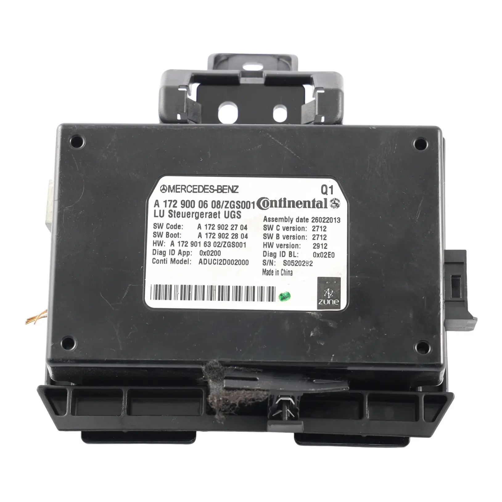 Mercedes W212 W176 W246 W242 Moduł Interface Multimediów A1729000608