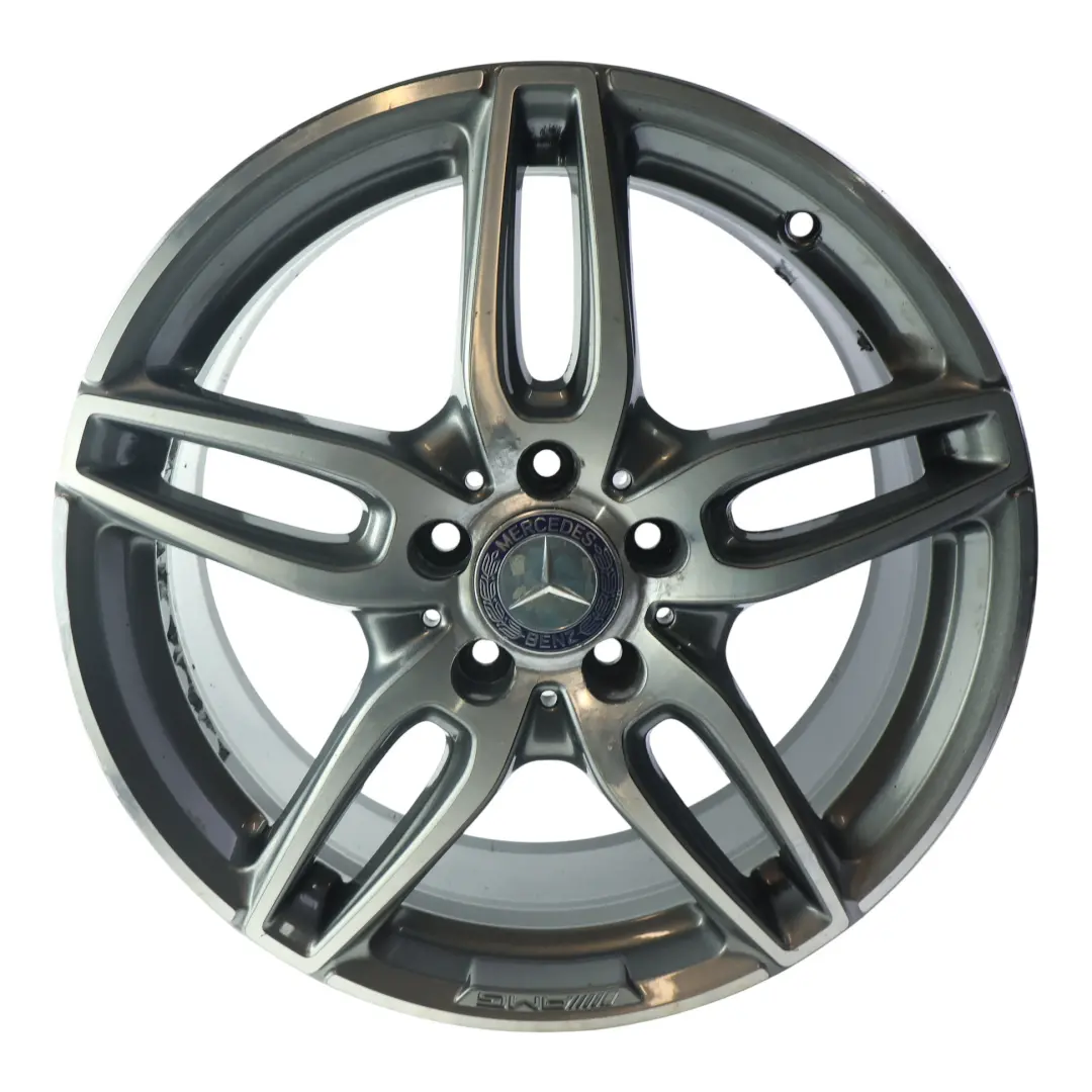 Mercedes W176 Jante Alliage AMG 18" ET:52 7,5J 5 Double Rayon - SKU A1764010700-1 - Numéro de pièce A1764010700