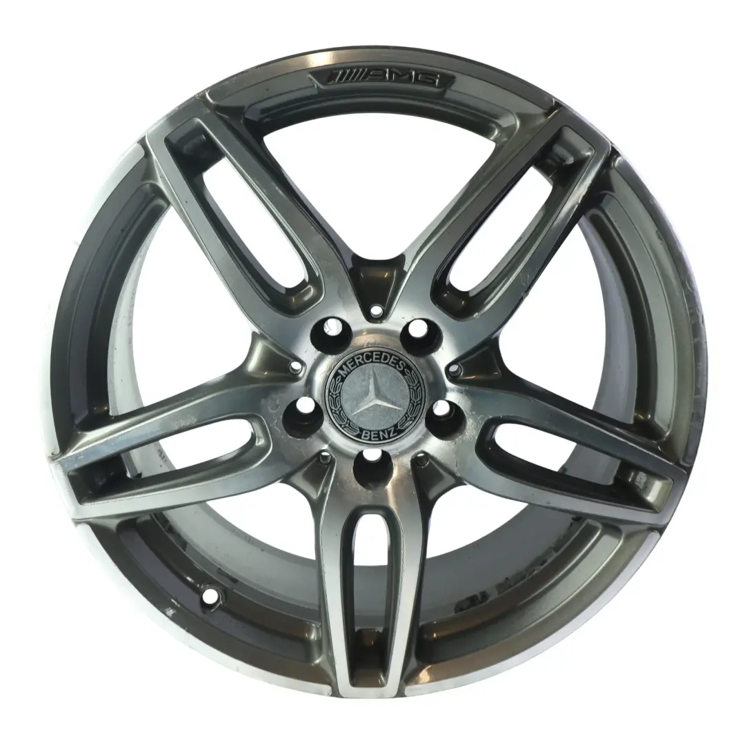 Mercedes W176 AMG Alloy Wheel Rim 18" ET:52 7,5J 5 Double Spoke - SKU A1764010700-2 - Part number A1764010700