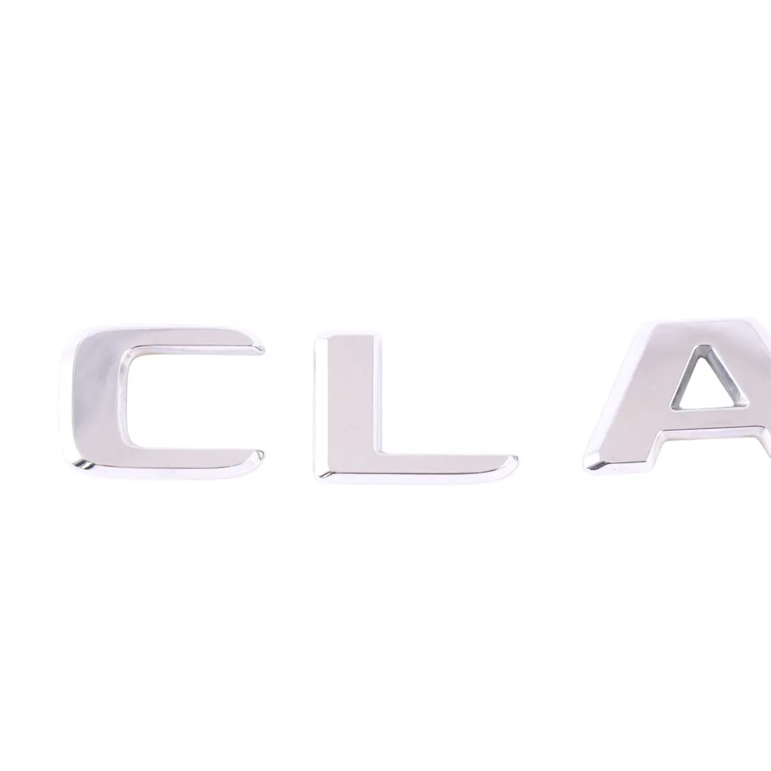 Boot Trunk Tailgate Adhered Emblem Lettering to Mercedes W176 Rear with Part number A1768171015 Mercedes W176 Rear Boot Trunk Tailgate Adhered Emblem Lettering - SKU A1768171015-1 - Part number A1768171015