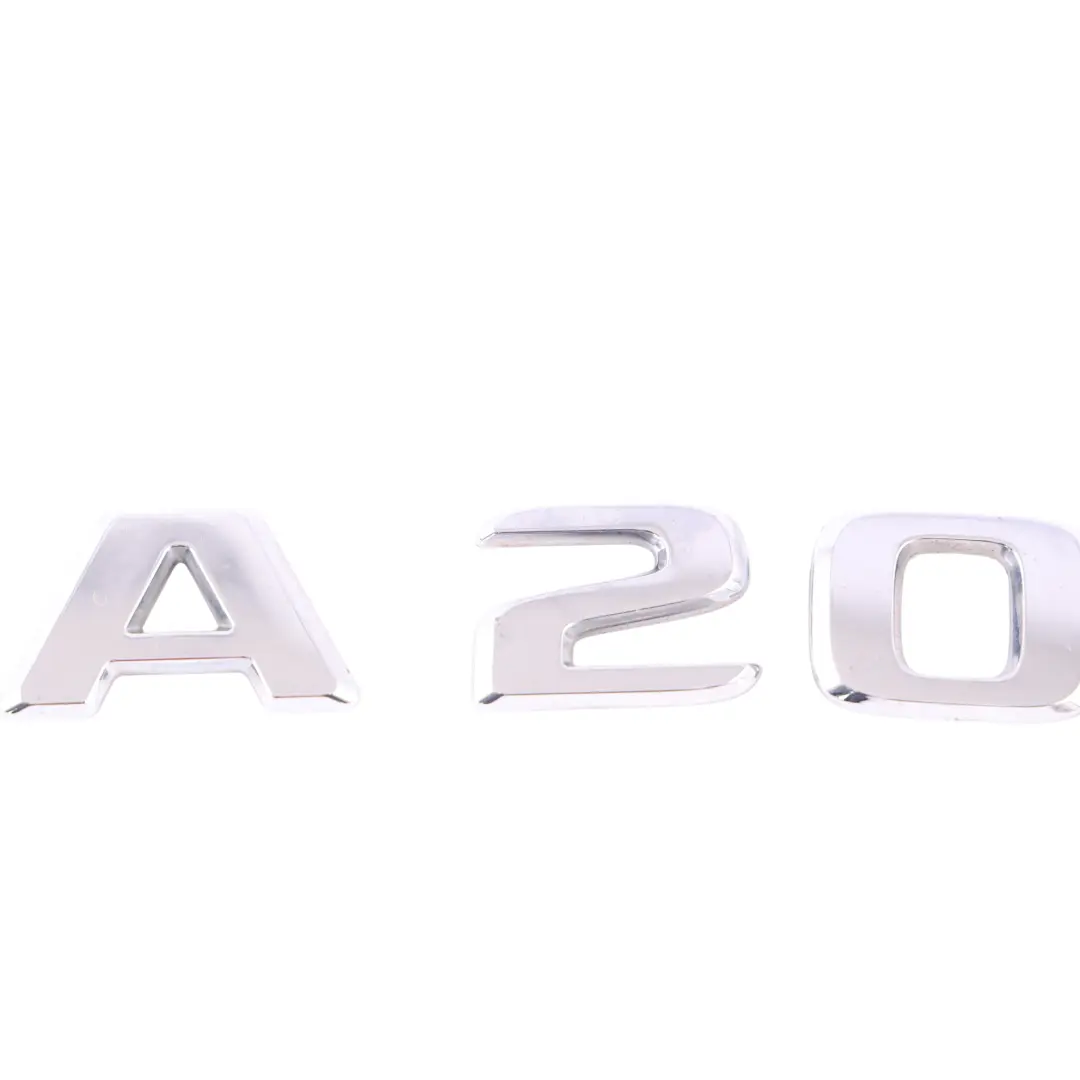 Boot Trunk Tailgate Adhered Emblem Lettering to Mercedes W176 Rear with Part number A1768171015 Mercedes W176 Rear Boot Trunk Tailgate Adhered Emblem Lettering - SKU A1768171015-1 - Part number A1768171015