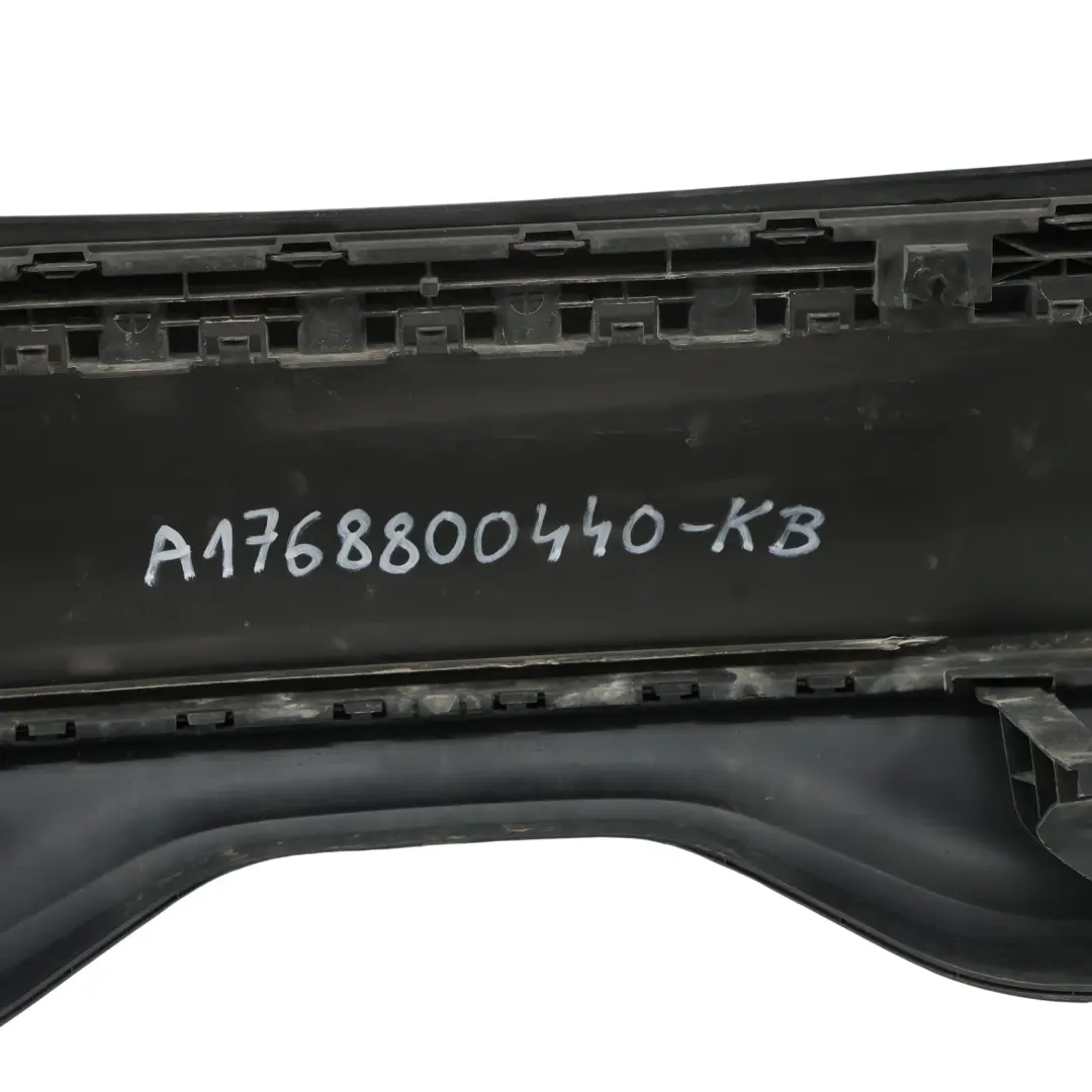 Mercedes W176 Zderzak Tylny Panel Kosmos Cosmic Czarny Metalik - 191 - SKU A1768800440-KB - Numer Części A1768800440