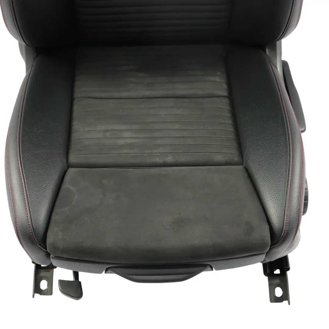 Mercedes W176 Asiento Delantero Deportivo Izquierdo Tela Símil Cuero Rojo - SKU A1769106307-3 - Número de pieza A1769106307