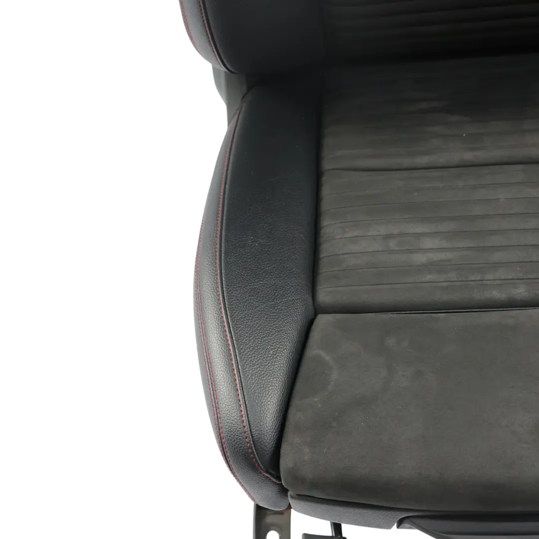 Mercedes W176 Asiento Delantero Deportivo Izquierdo Tela Símil Cuero Rojo - SKU A1769106307-3 - Número de pieza A1769106307