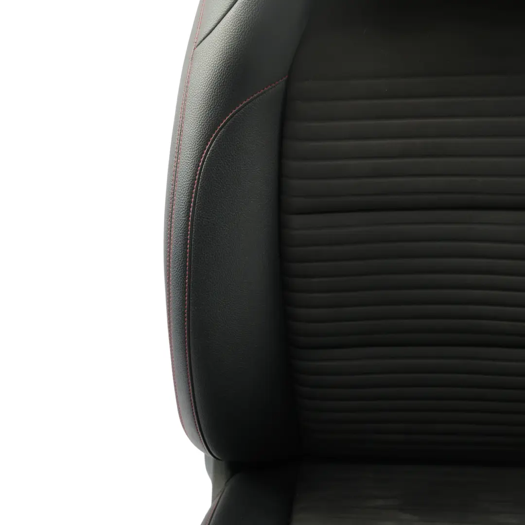 Mercedes W176 Asiento Delantero Deportivo Izquierdo Tela Símil Cuero Rojo - SKU A1769106307-3 - Número de pieza A1769106307