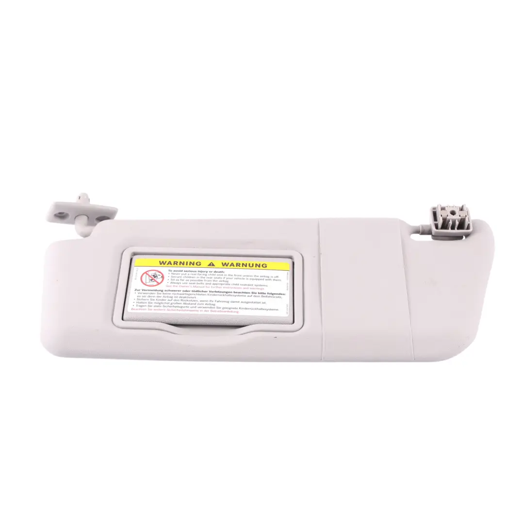Parasole Pannello Copertura Sinistro Grigio Alpaca per Mercedes CL203 con numero di parte A2038100910 Mercedes CL203 Parasole Pannello Copertura Sinistro Grigio Alpaca - SKU A2038100910-3 - Numero di parte A2038100910
