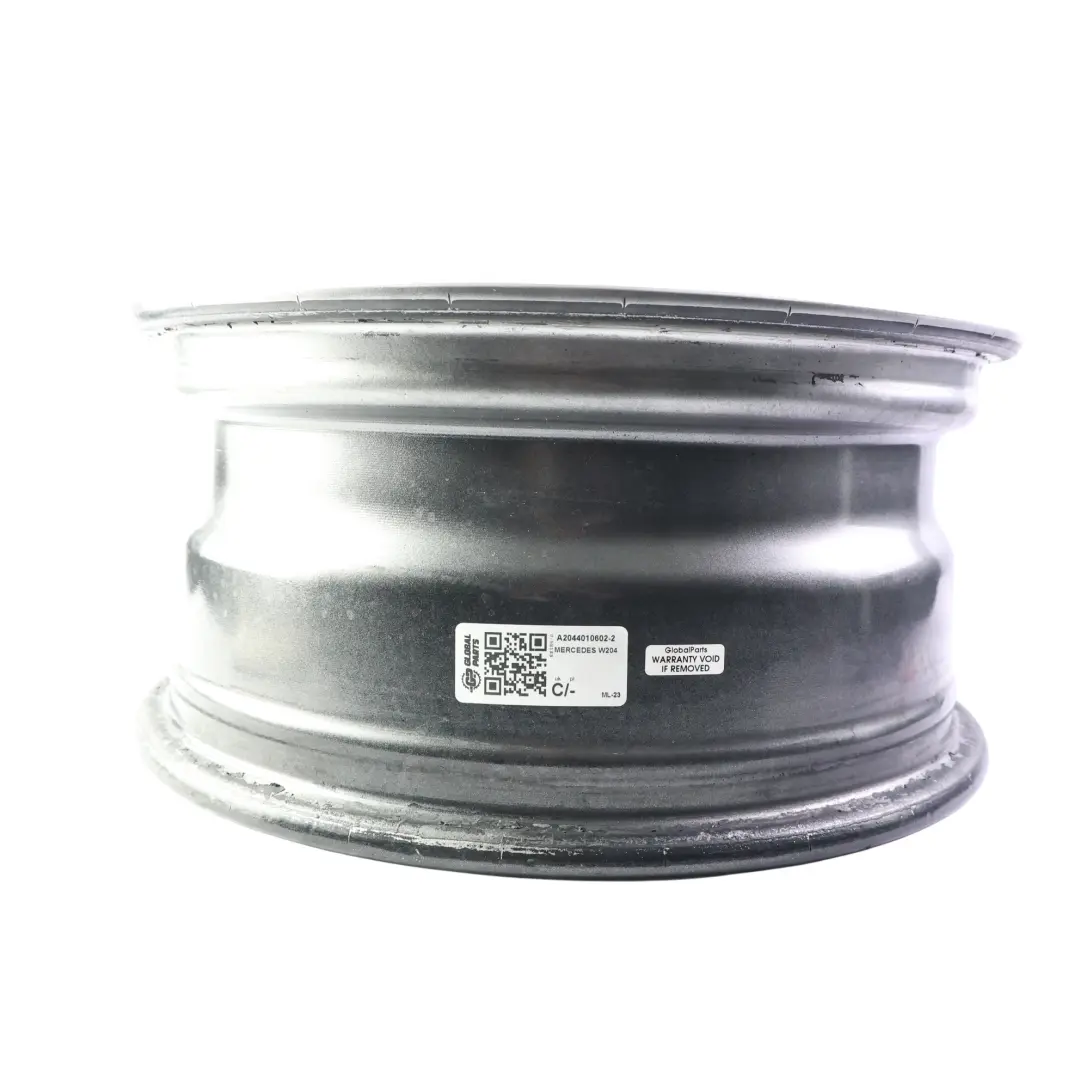 Alloy Wheel Rim 12 Hole Disc 16" 7J ET43 to Mercedes W204 Silver with Part number A2044010602 Mercedes W204 Silver Alloy Wheel Rim 12 Hole Disc 16" 7J ET43 - SKU A2044010602-2 - Part number A2044010602
