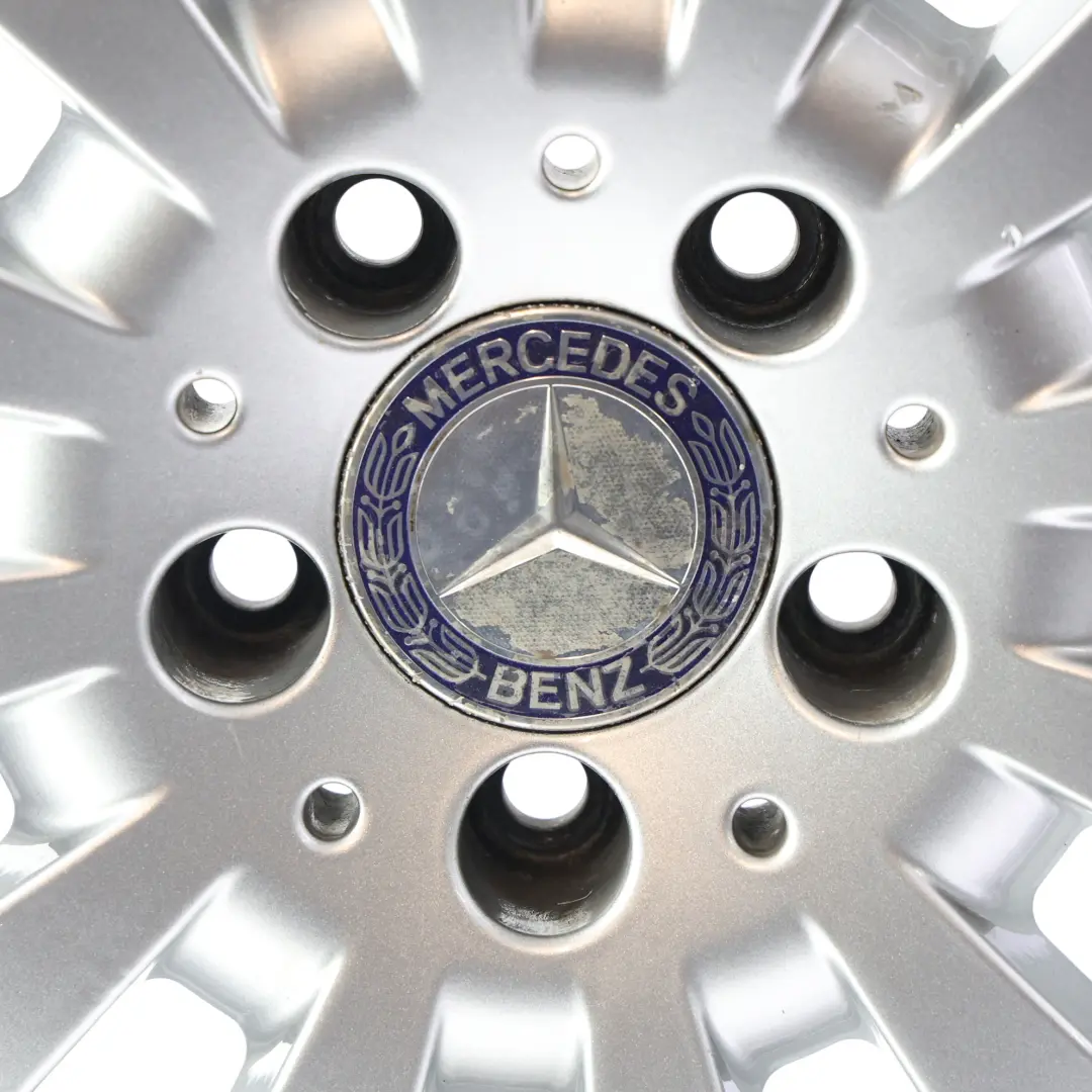 Alloy Wheel Rim Silver 12 Hole Disc 16" 7J ET43 to Mercedes W204 with Part number A2044010602 Mercedes W204 Alloy Wheel Rim Silver 12 Hole Disc 16" 7J ET43 - SKU A2044010602-4 - Part number A2044010602