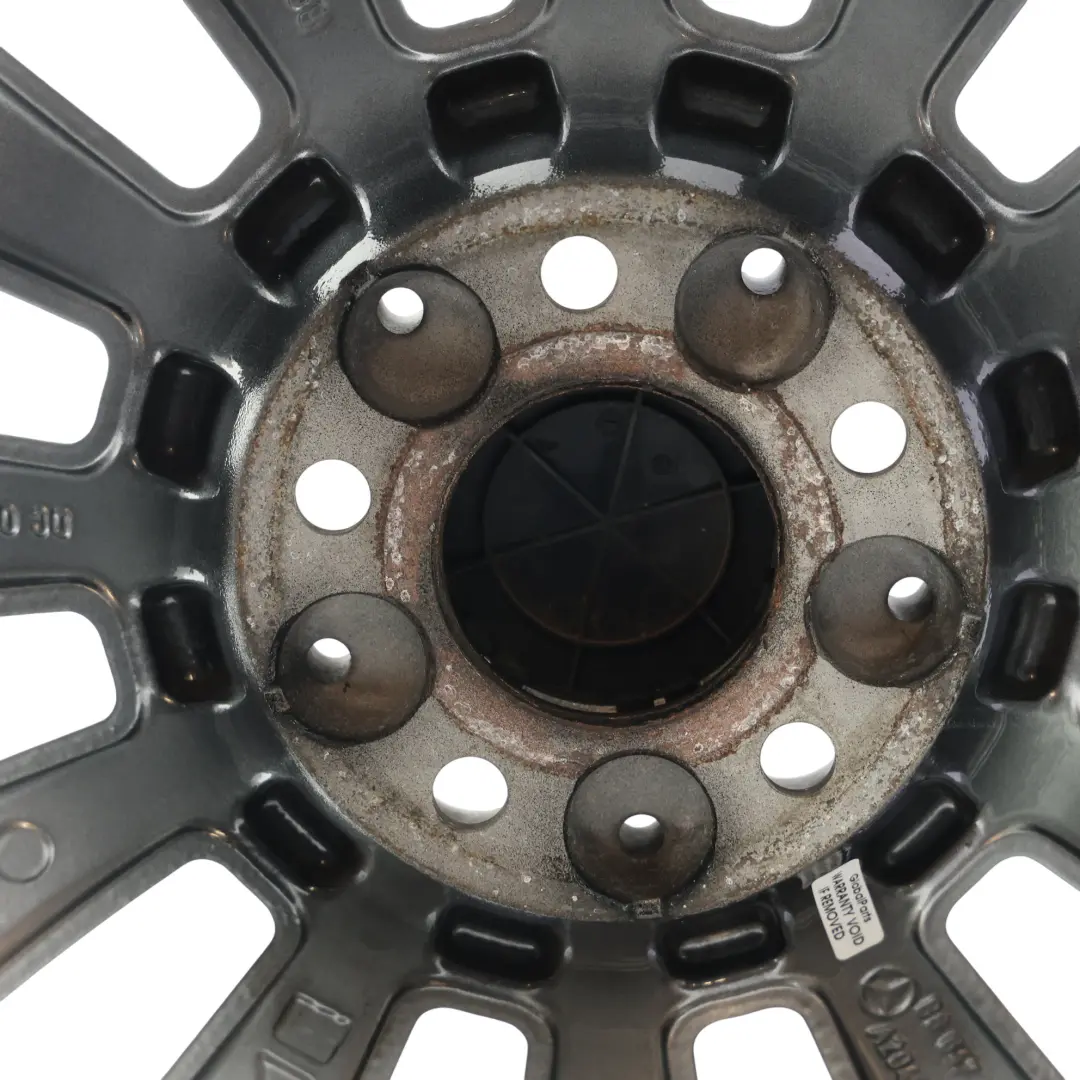 Mercedes W204 Alloy Wheel Rim Silver 12 Hole Disc 16" 7J ET43 - SKU A2044010602-4 - Part number A2044010602