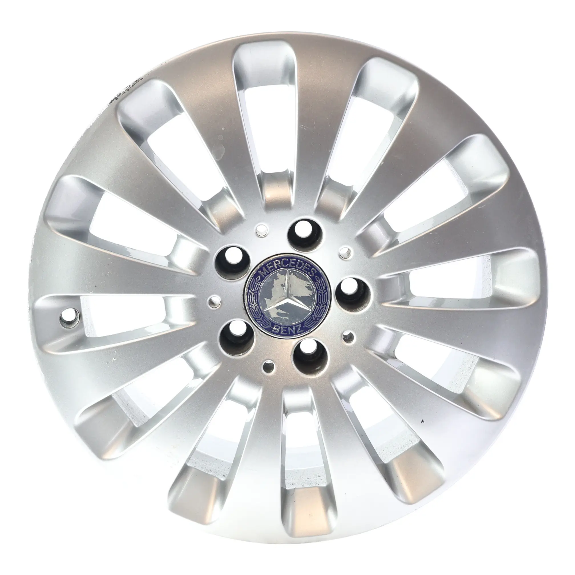 Mercedes W204 Alloy Wheel Rim 12 Hole Silver 16" 7J ET43 A2044010602