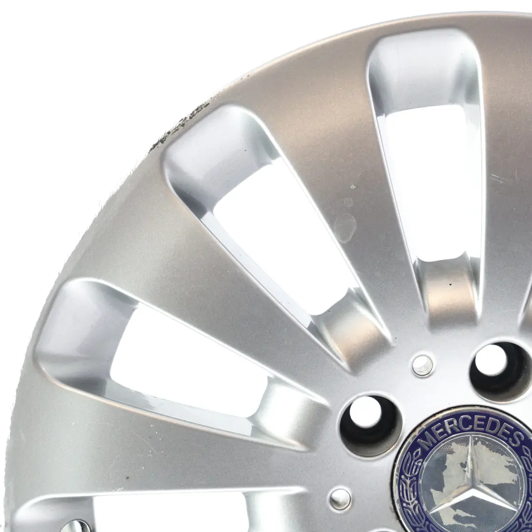 Mercedes W204 Alloy Wheel Rim 12 Hole Silver 16" 7J ET43 - SKU A2044010602-5 - Part number A2044010602