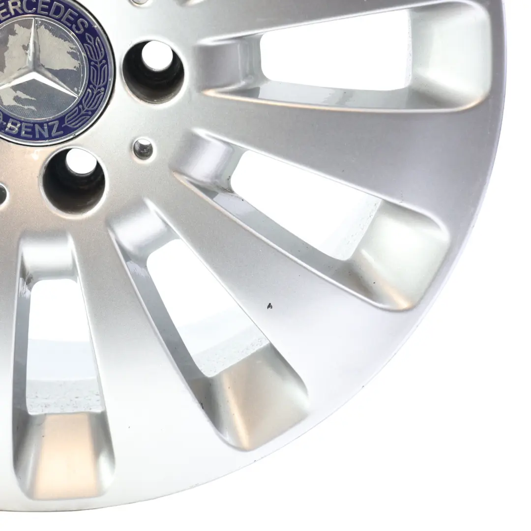 Mercedes W204 Alloy Wheel Rim 12 Hole Silver 16" 7J ET43 - SKU A2044010602-5 - Part number A2044010602