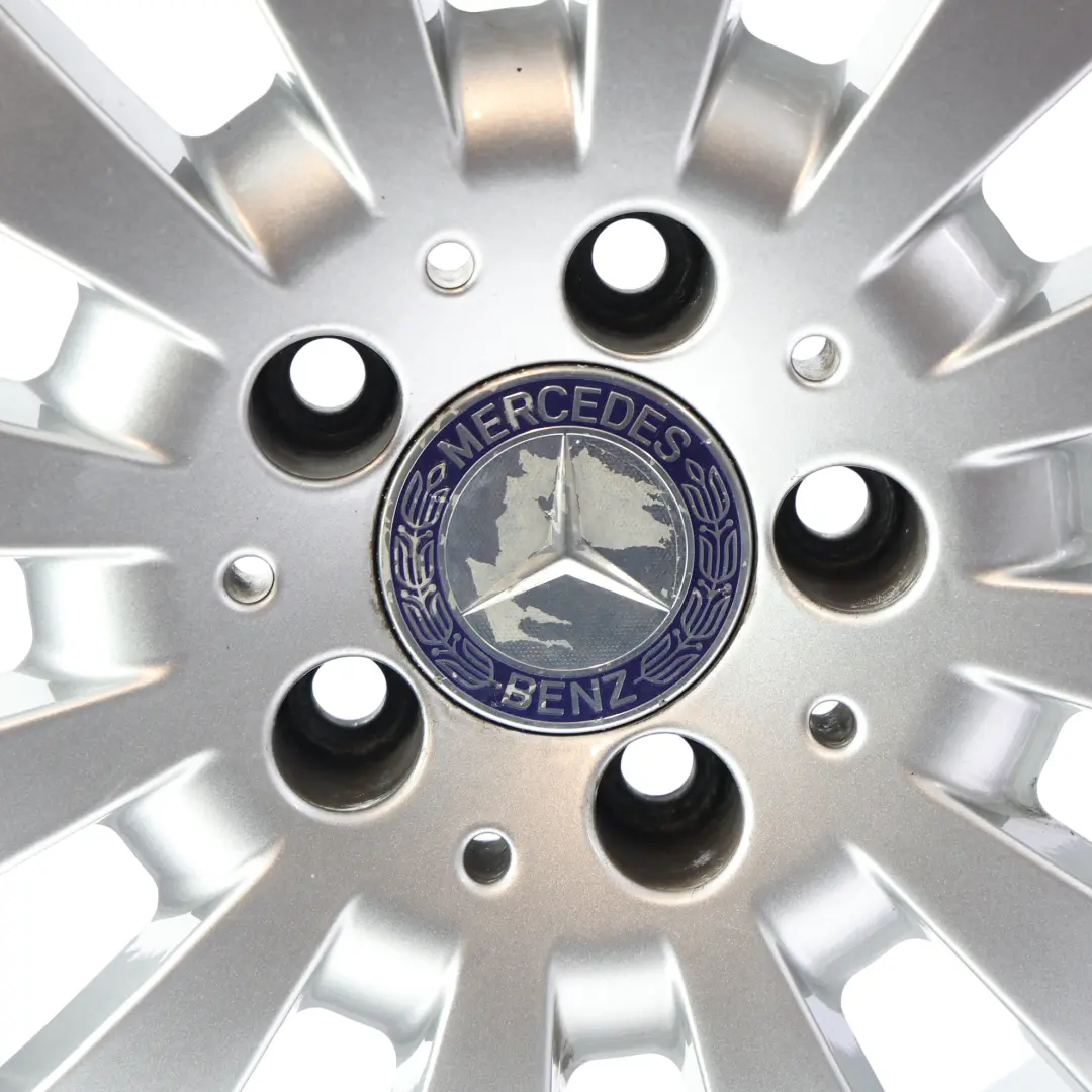 Mercedes W204 Alloy Wheel Rim 12 Hole Silver 16" 7J ET43 - SKU A2044010602-5 - Part number A2044010602
