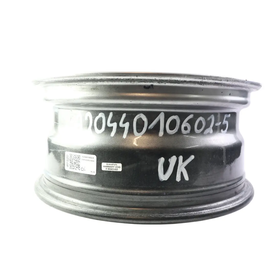 Alloy Wheel Rim 12 Hole Silver 16" 7J ET43 to Mercedes W204 with Part number A2044010602 Mercedes W204 Alloy Wheel Rim 12 Hole Silver 16" 7J ET43 - SKU A2044010602-5 - Part number A2044010602