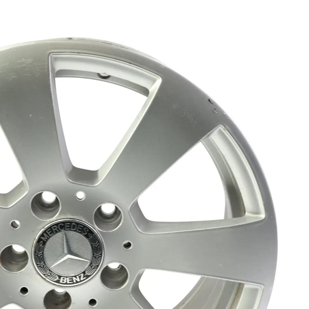 Mercedes W204 Jante De Roue Argent 7 Trous Alliage 16" ET:43 7J - SKU A2044011102-SL1 - Numéro de pièce A2044011102