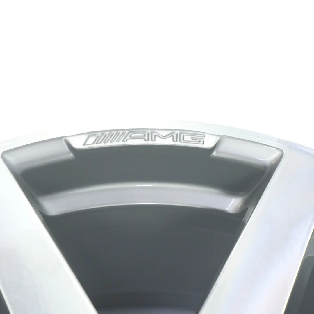 Mercedes W204 7-Spoke AMG Front Rear Alloy Wheel Rim Set 18" - SKU A2044019802-SET - Part number A2044019802