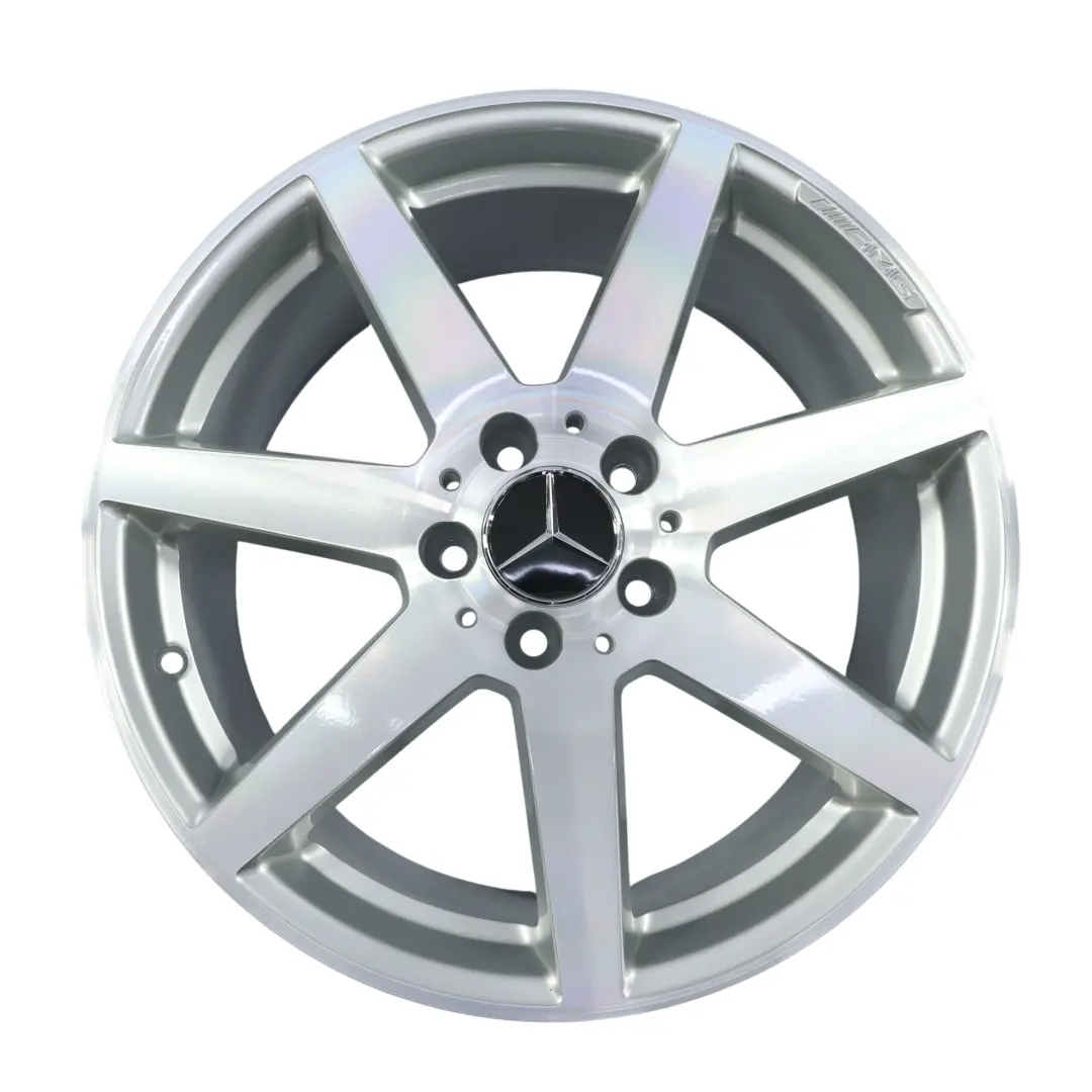 Komplet Felg Aluminiowych AMG 7-Ramienne Przód Tył 18" do Mercedes W204 o numerze A2044019802 Mercedes W204 Komplet Felg Aluminiowych AMG 7-Ramienne Przód Tył 18" - SKU A2044019802-SET - Numer Części A2044019802