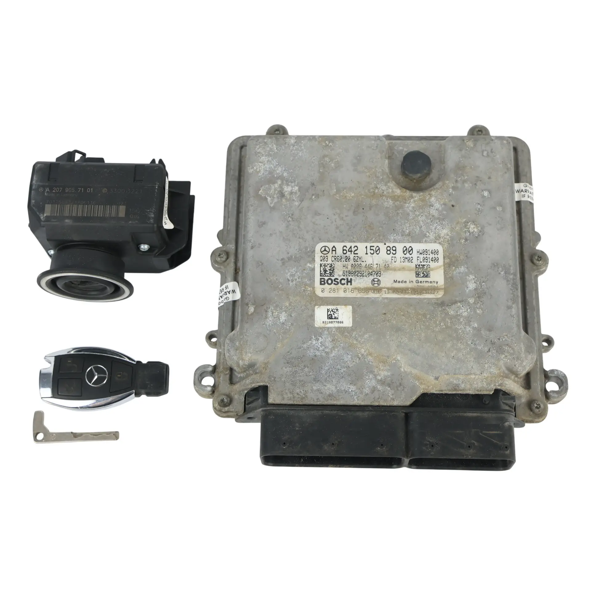 Mercedes A207 Centralina Motore 3.0 CDI 265HP E350 KIT Automatico A6421508900
