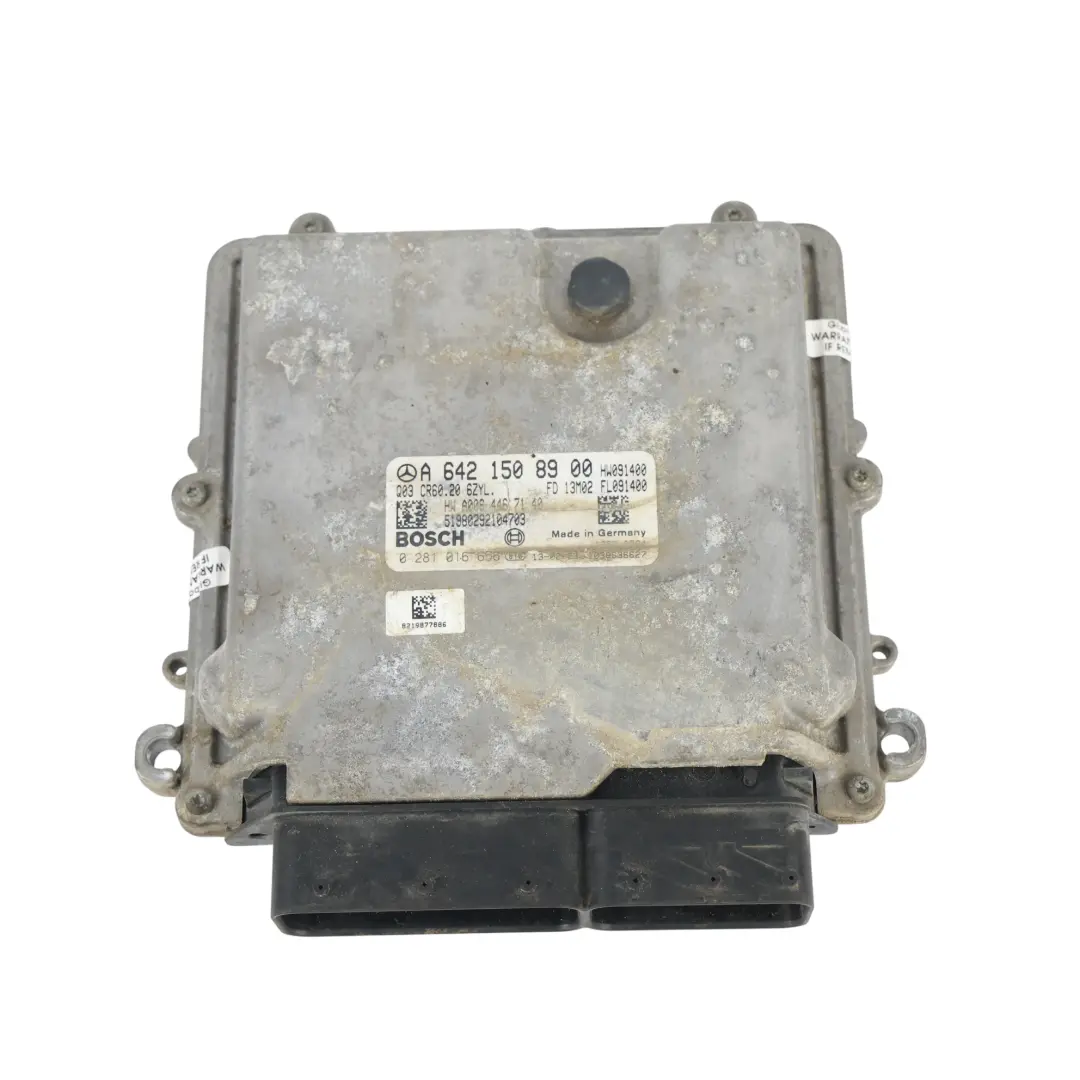 Mercedes A207 Unidad Control Motor 3.0 CDI 265HP E350 KIT Automático - SKU A6421508900-13 - Número de pieza A6421508900