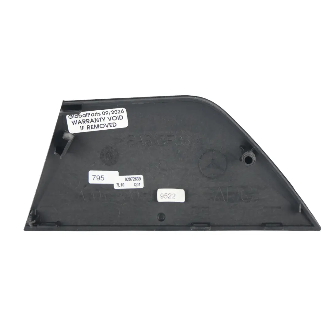 Mercedes W204 Front Door Panel Cover Trim Left N/S - SKU A2047209522 - Part number A2047209522