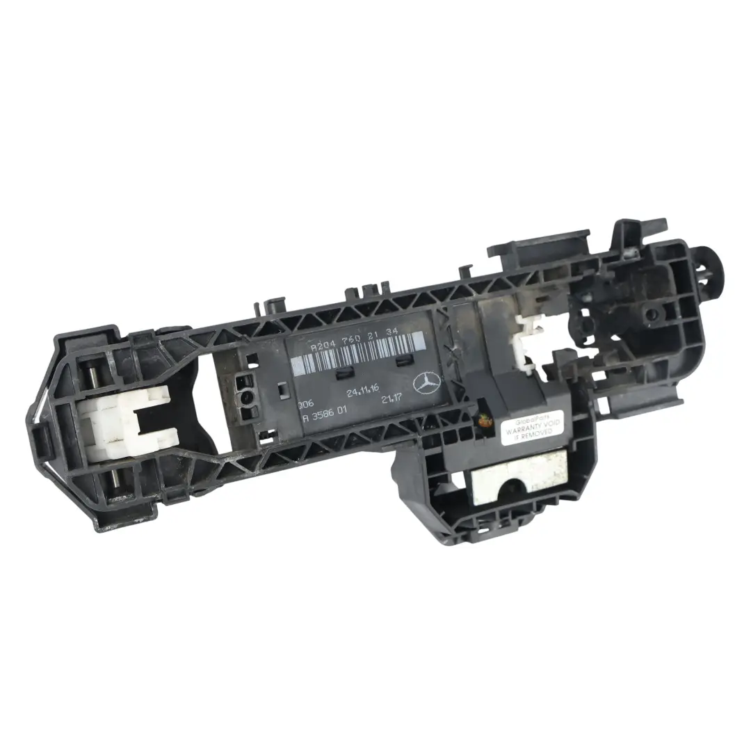 Door Handle Carrier Base Rear Left N/S to Mercedes W176 W204 with Part number A2047602134 Mercedes W176 W204 Door Handle Carrier Base Rear Left N/S - SKU A2047602134-3 - Part number A2047602134