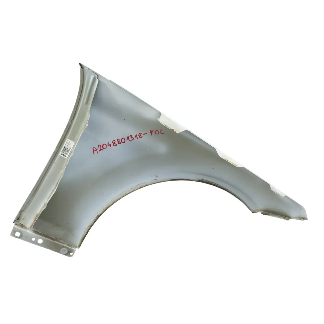 Guardabarros Delantero Izquierdo Blanco Polar - 149 para Mercedes W204 con número de pieza A2048801318 Mercedes W204 Guardabarros Delantero Izquierdo Blanco Polar - 149 - SKU A2048801318-POL - Número de pieza A2048801318