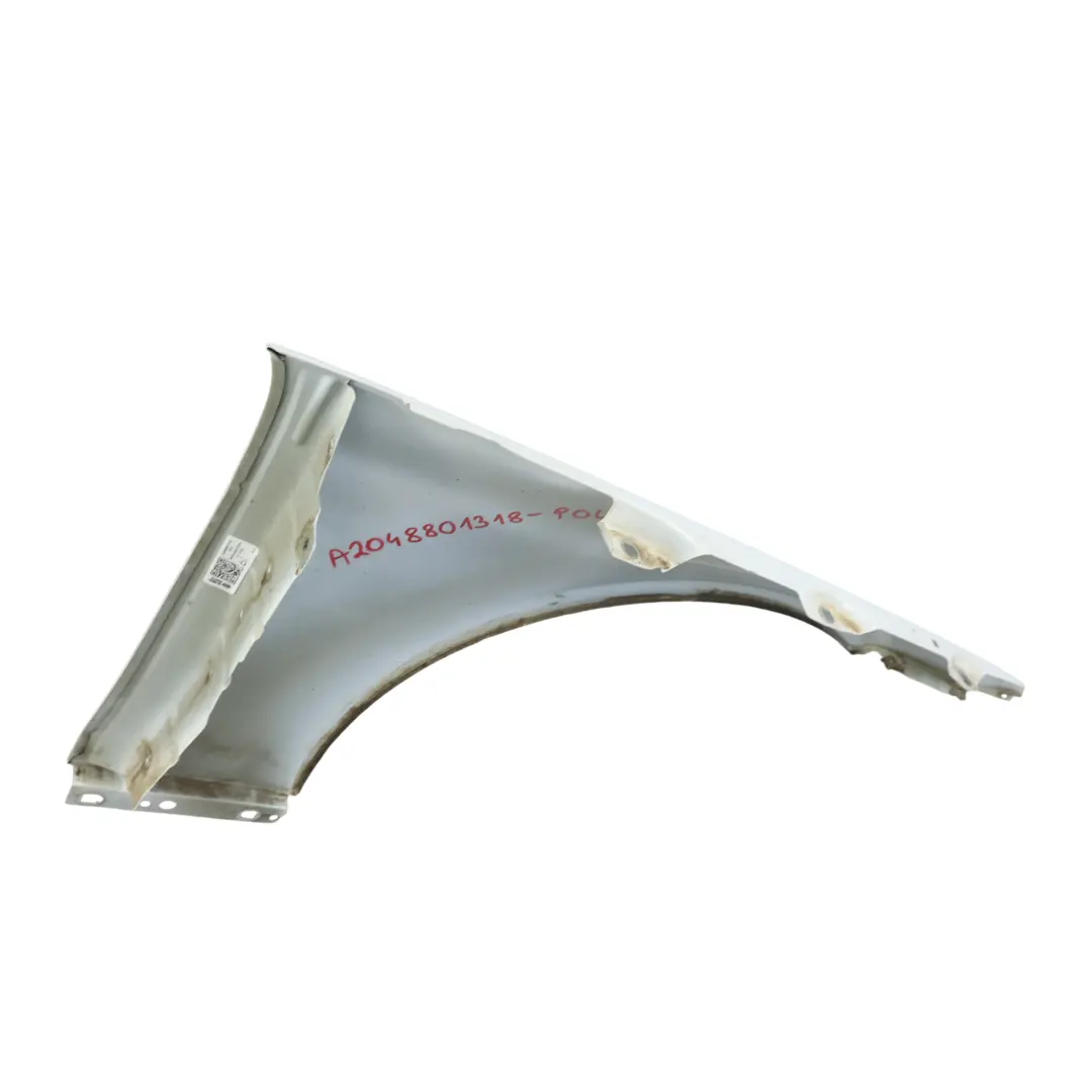 Błotnik Przedni Lewy Polar White Biały - 149 do Mercedes W204 o numerze A2048801318 Mercedes W204 Błotnik Przedni Lewy Polar White Biały - 149 - SKU A2048801318-POL - Numer Części A2048801318