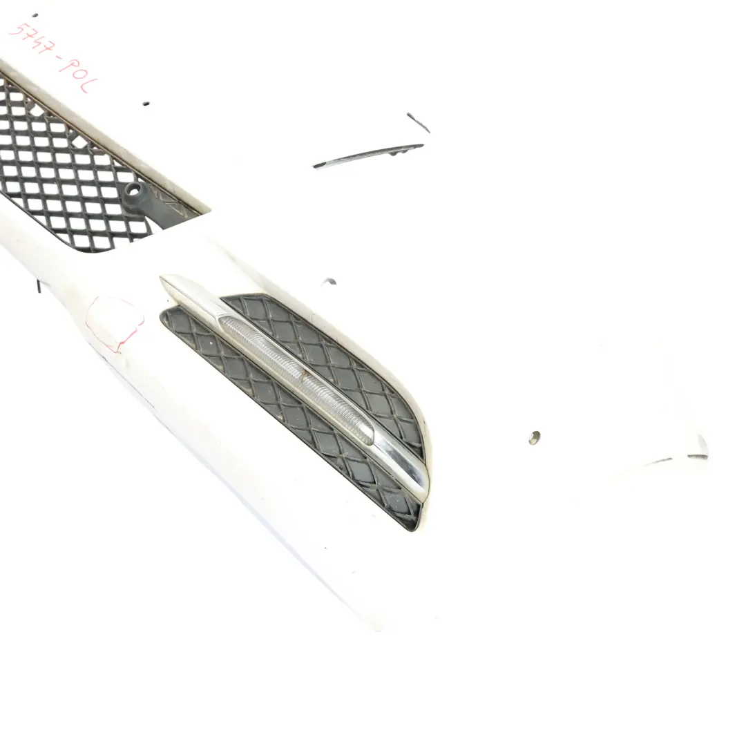 Mercedes W204 Front Bumper Sport Trim Panel Cover Polar White - 149 - SKU A2048805747-POL - Part number A2048805747