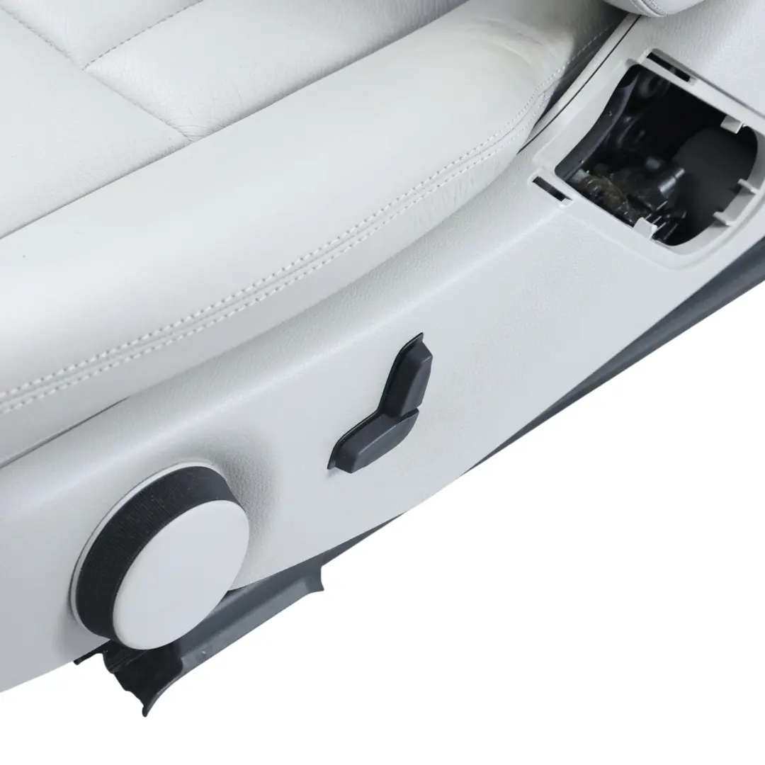 Mercedes W204 Front Seat Electric Left N/S Grey Leather Interior - SKU A2049103747-3 - Part number A2049103747