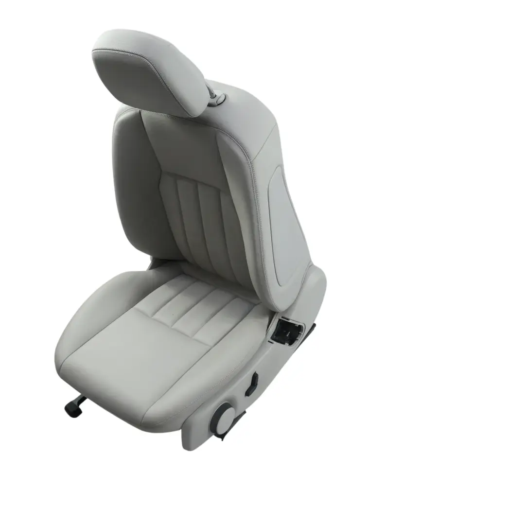 Mercedes W204 Vordersitz Elektrisch Links Grau Leder Innenausstattung - SKU A2049103747-3 - Teilenummer A2049103747