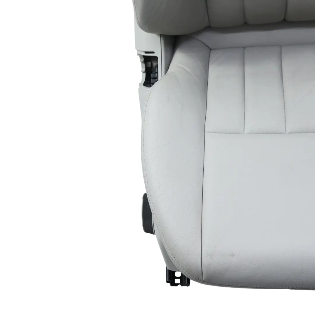 Mercedes W204 Asiento Delantero Eléctrico Derecho Cuero Gris Interior - SKU A2049109047-2 - Número de pieza A2049109047